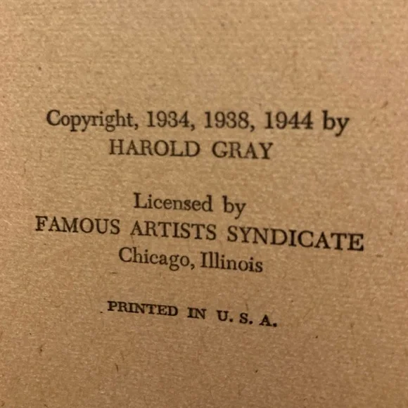 Title: Little Orphan Annie and the Gila Monster Gang
Author/Editor: Harold Gray - Picture 3 of 8